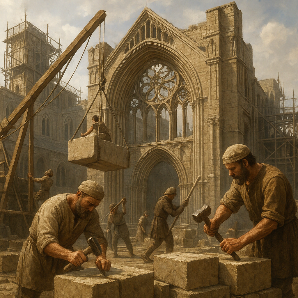 Jak budowano katedry bez nowoczesnych narzędzi