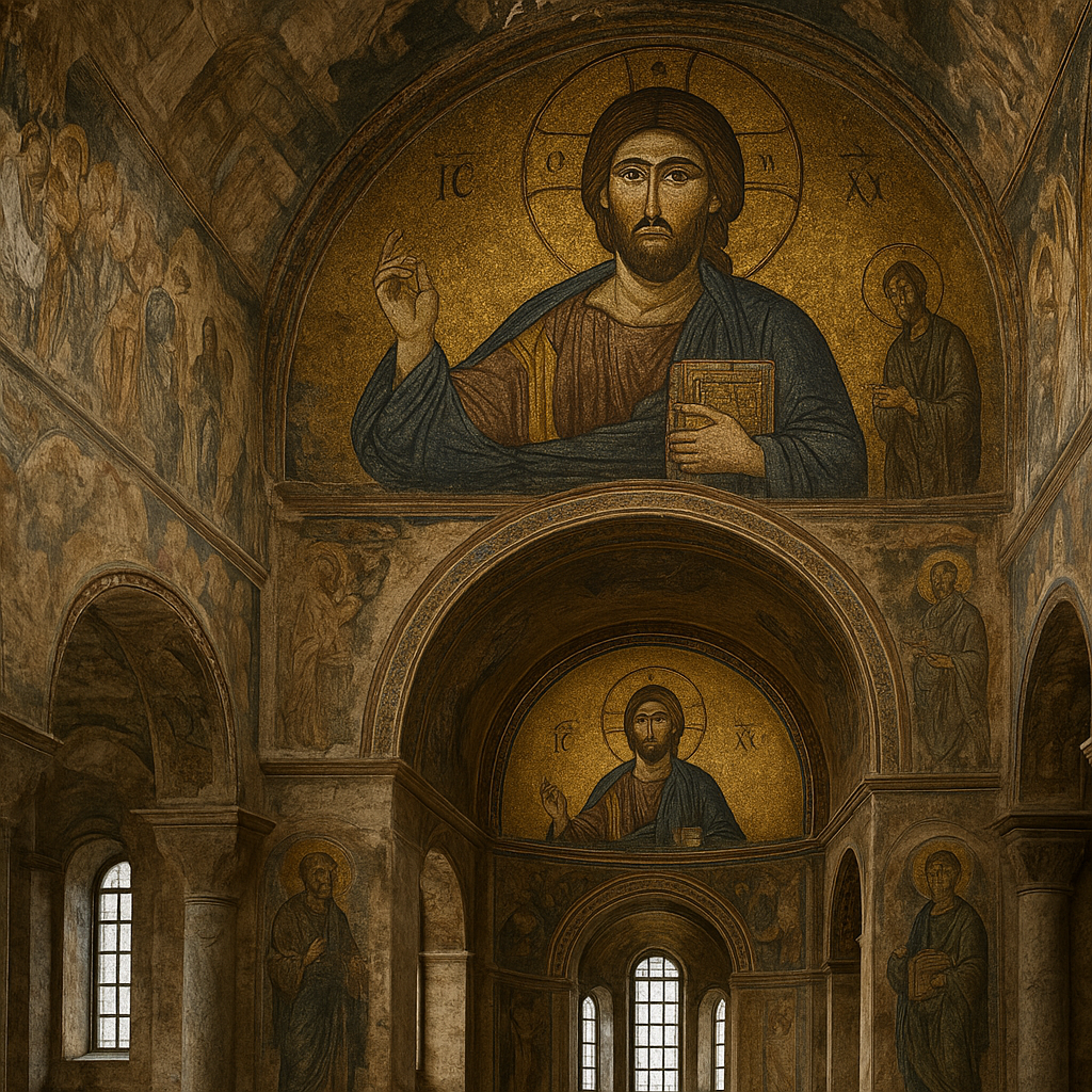 Rola fresków i mozaik w świątyniach