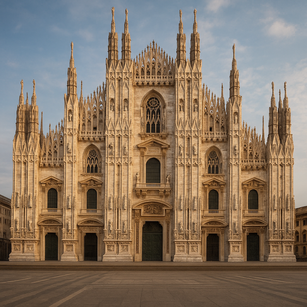 Katedra w Mediolanie – marmurowy cud