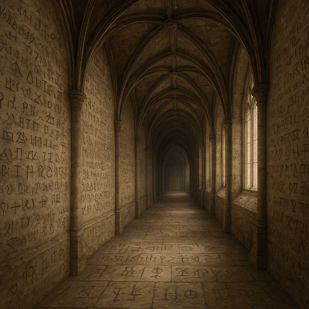 Katedry z tajemniczymi inskrypcjami