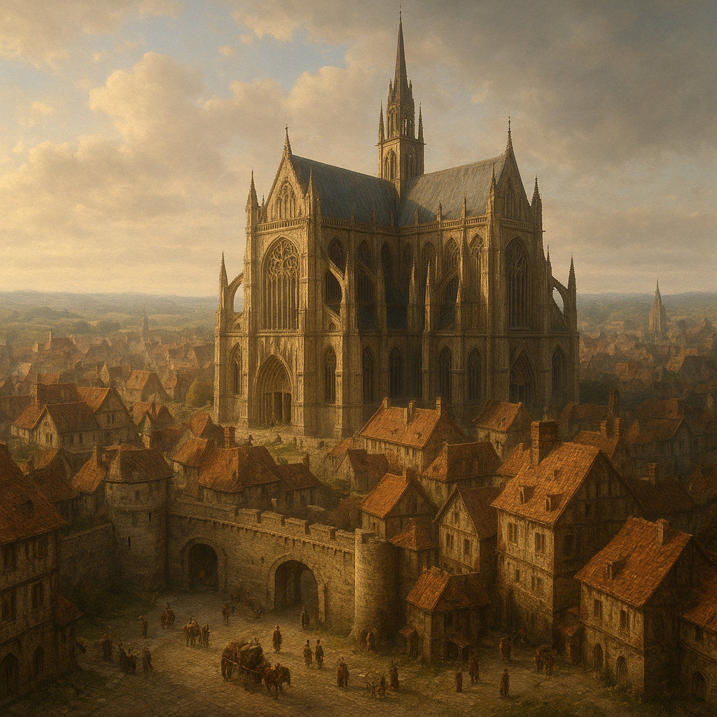 Katedry a rozwój miast w średniowieczu