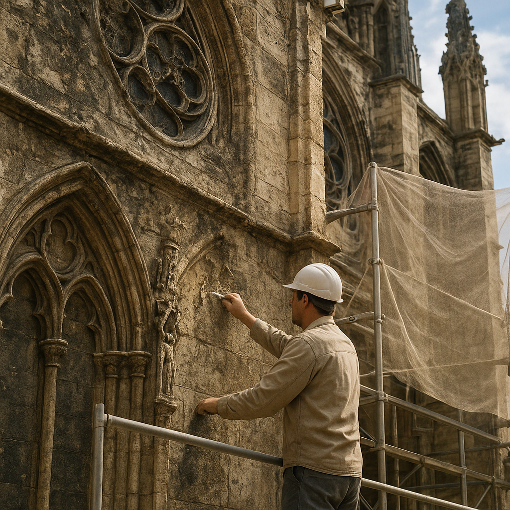 Jak odrestaurowuje się stare katedry