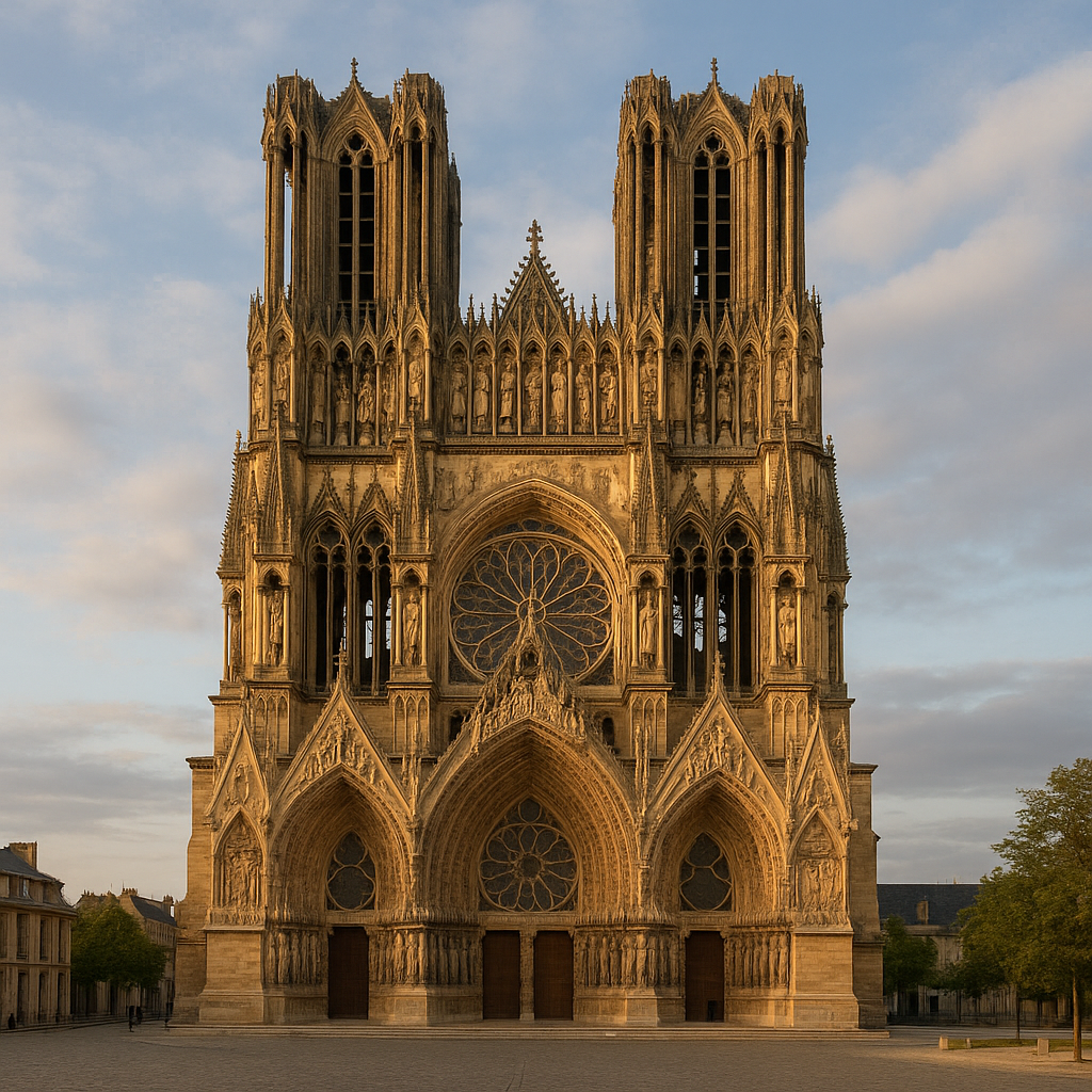 Katedra w Reims – miejsce koronacji królów Francji