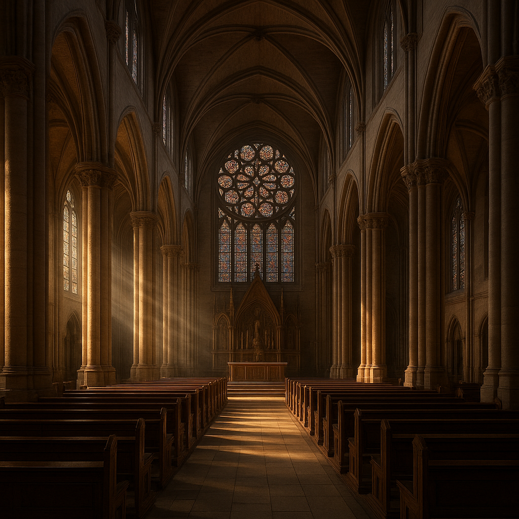 Jak oświetlenie wpływa na odbiór wnętrza świątyni