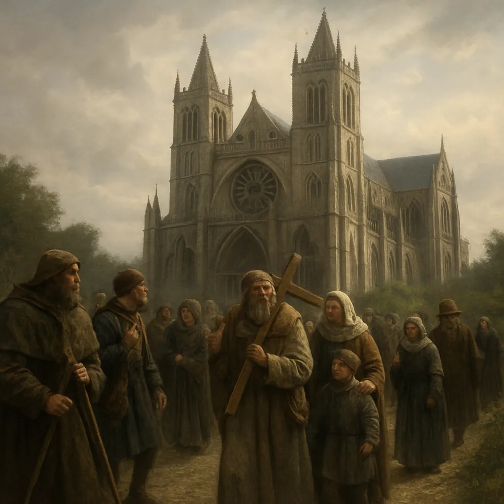 Jakie znaczenie miały katedry dla pielgrzymów średniowiecza