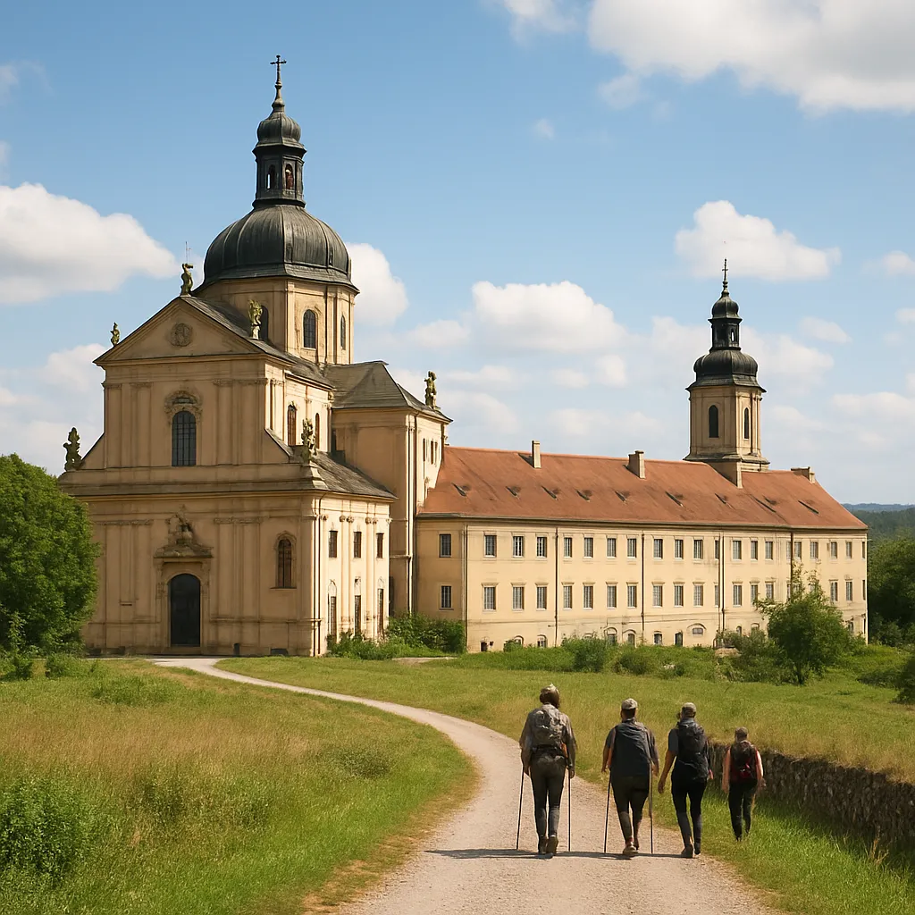 Kościoły i klasztory na szlakach pielgrzymkowych