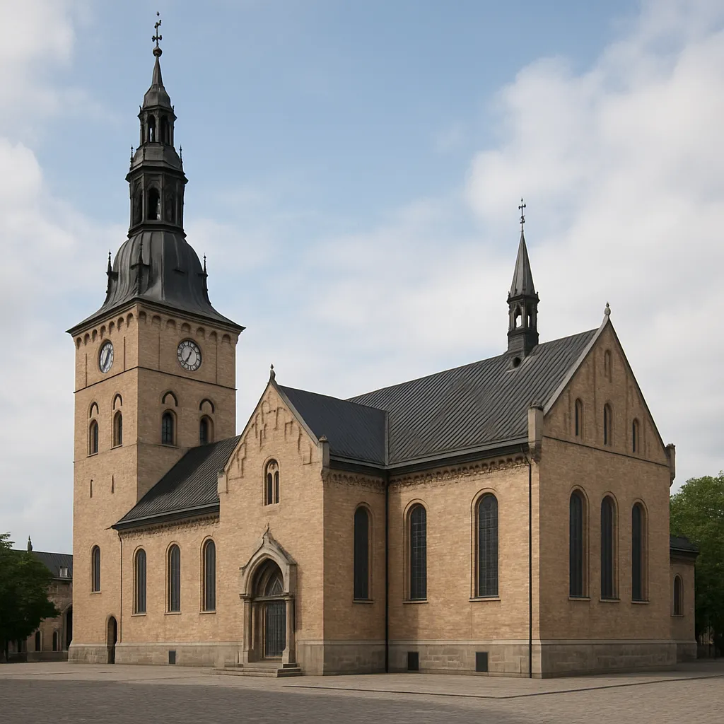 Katedra w Oslo – nordycka prostota i elegancja