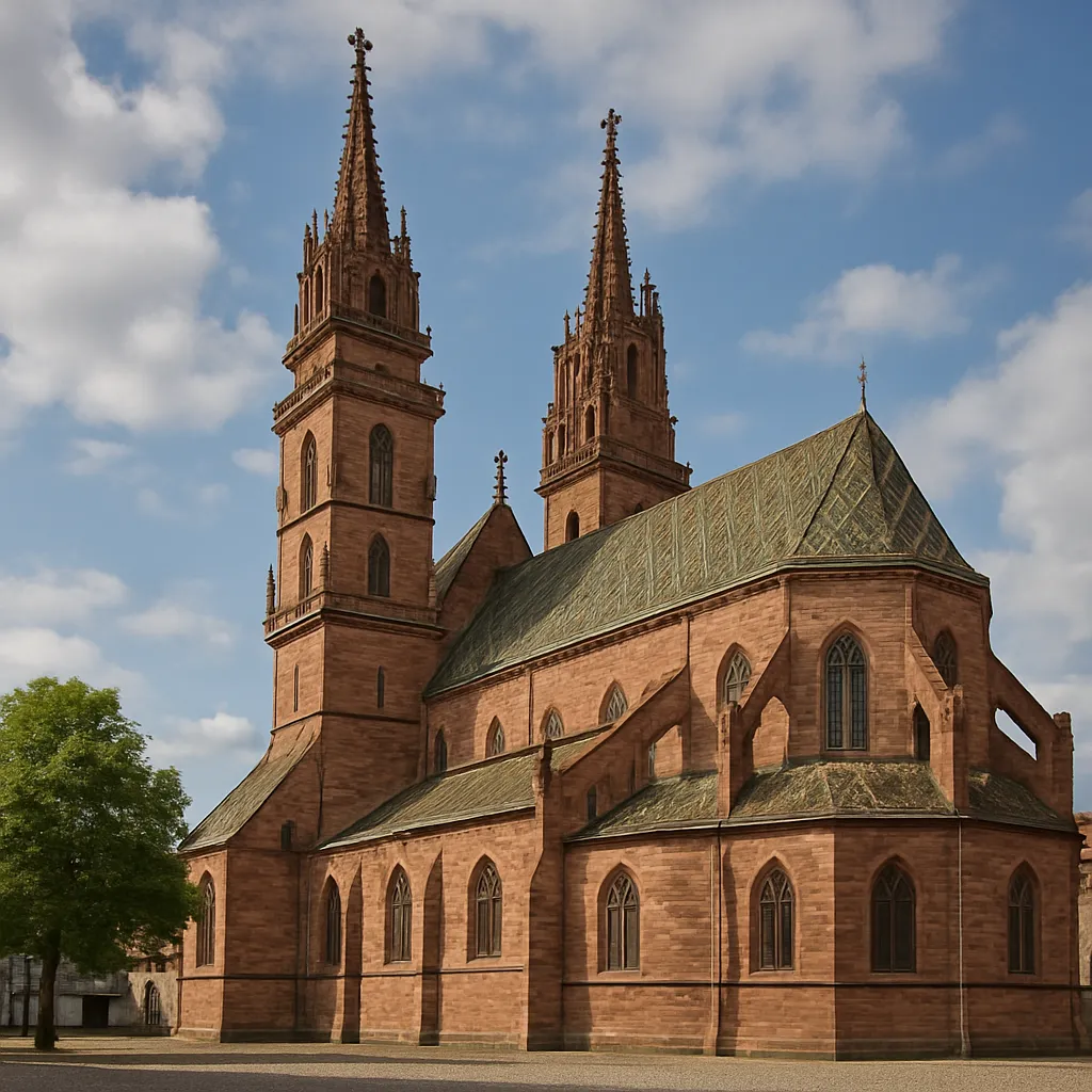 Katedra w Bazylei – romańsko-gotycka perła Szwajcarii