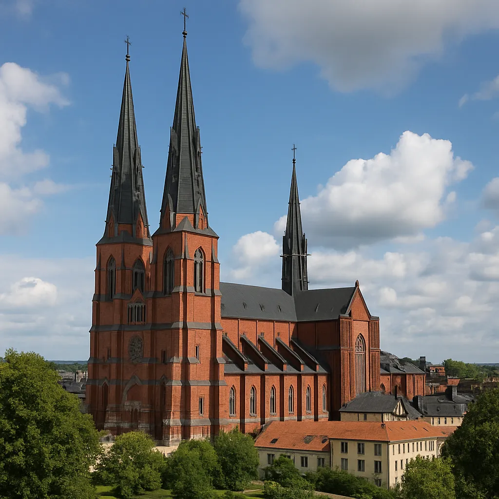 Katedra w Uppsali – najwyższa w Skandynawii
