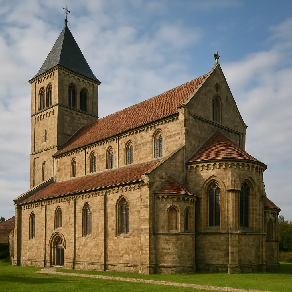 Kościoły zbudowane w stylu romańsko-gotyckim