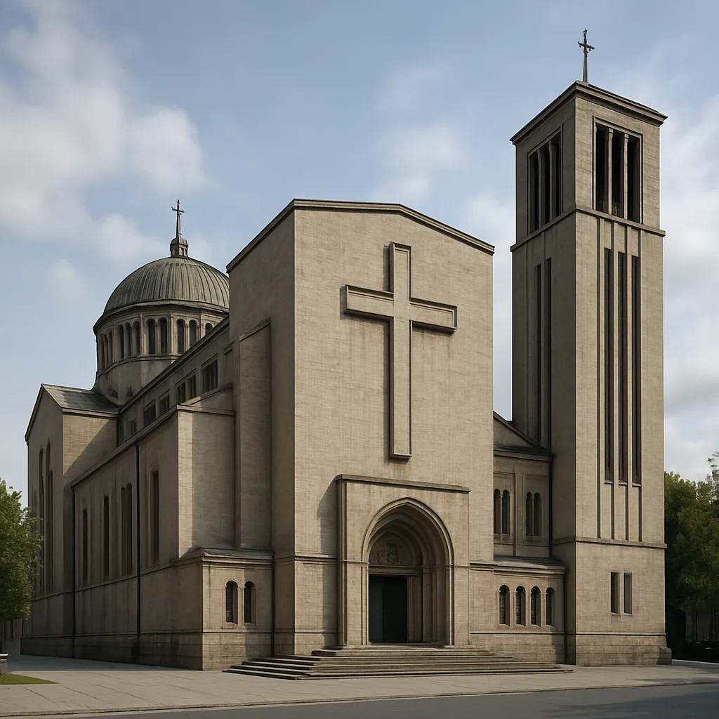 Katedry w architekturze XX wieku